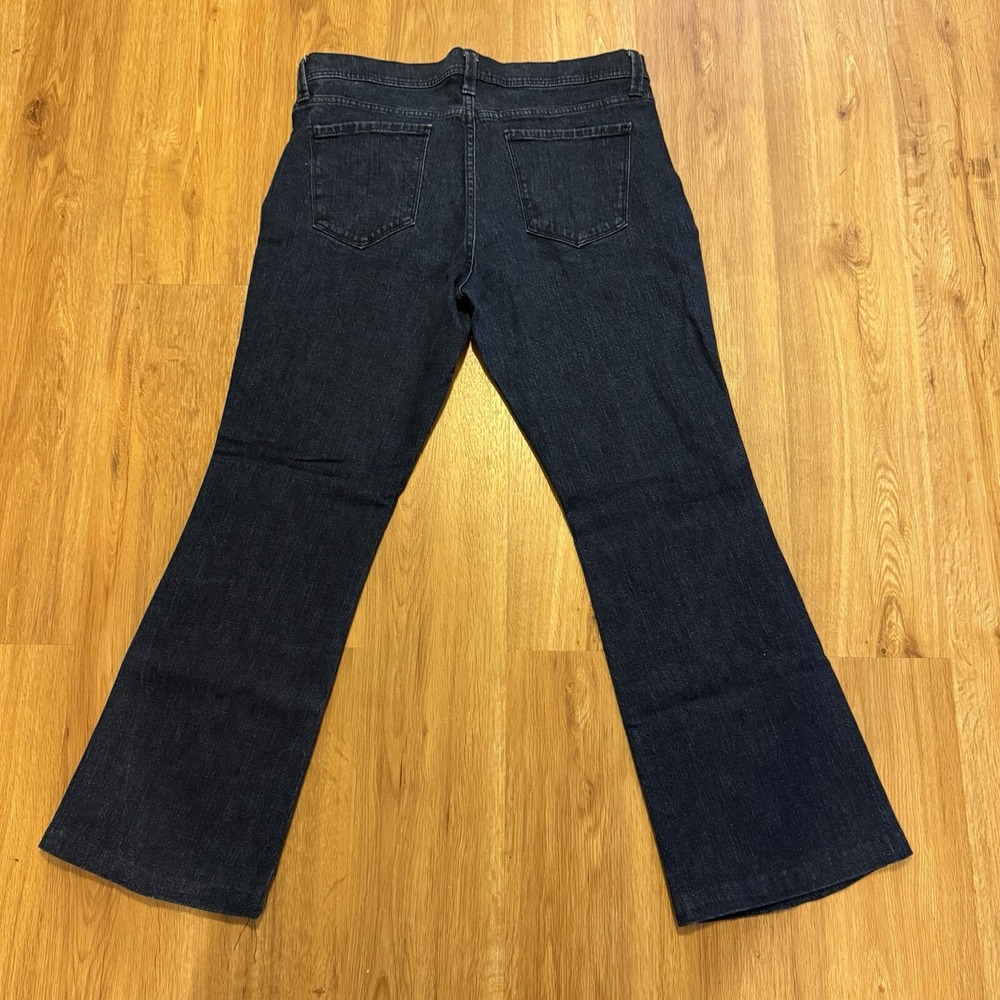 New York & Co. Jeans Women's‎ Size 12 Flare Leg Low Rise Pants (36x27.5) Hemmed - Picture 2 of 6